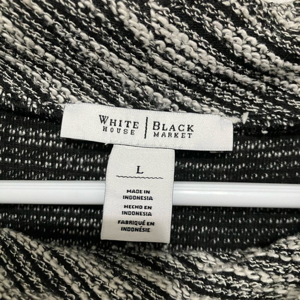 White House Black Market Monochrome Knit Top - Picture 2 of 5